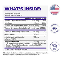 PureHealth Research Nerve Regen Formula capsules offer convenient daily nerve support