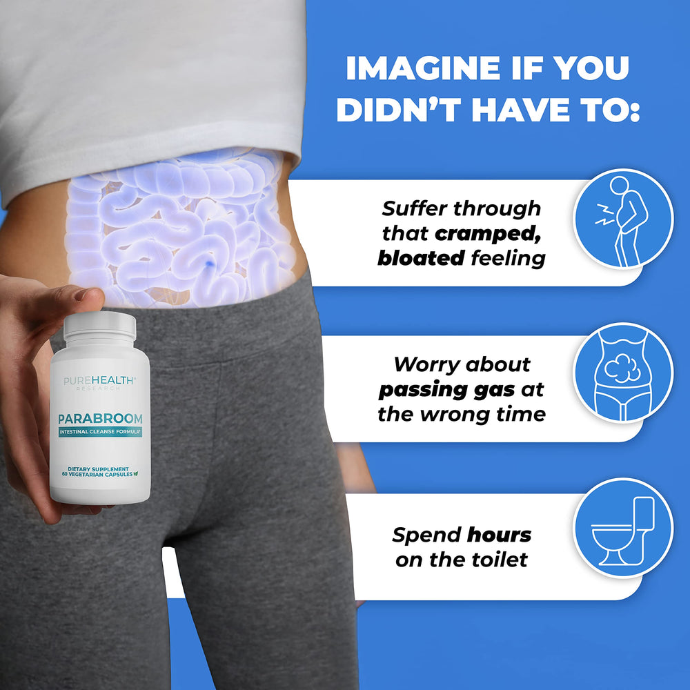 Parabroom turmeric extract capsule highlights digestive support