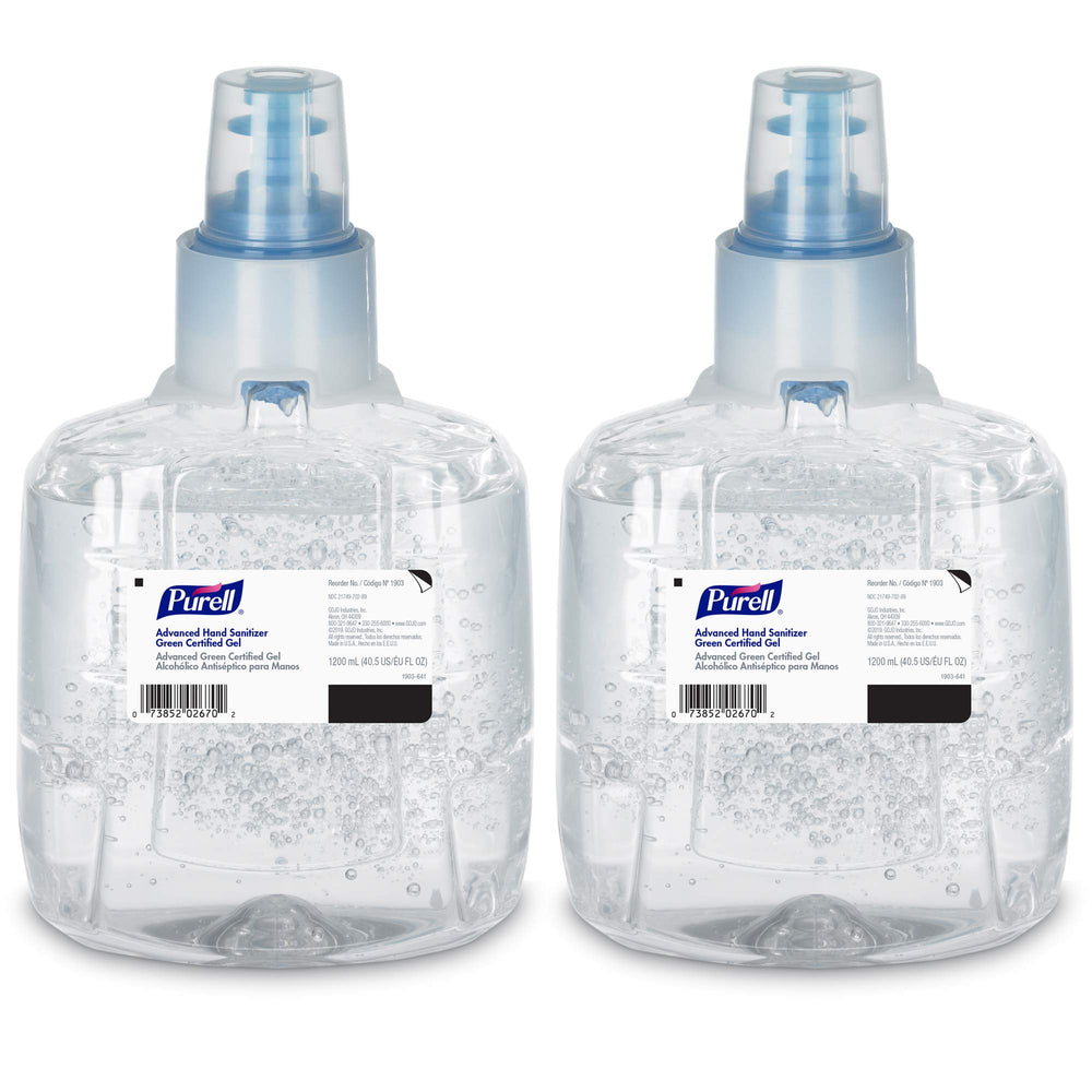 Purell Advanced Green Certified 1200 mL refill pack for high-traffic areas