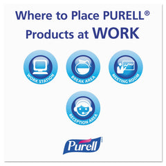 Purell Advanced Hand Sanitizer case of 12 for multiple spaces