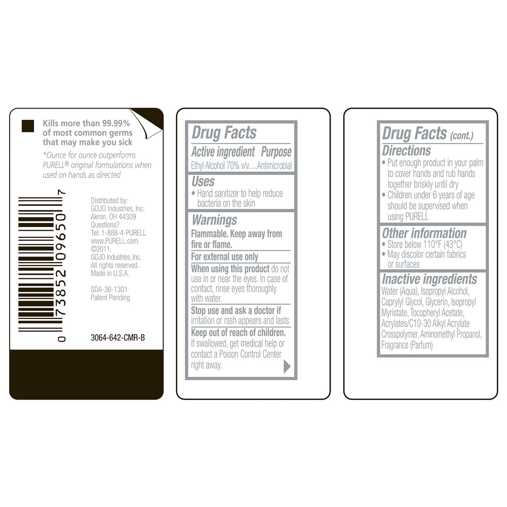 Purell Advanced Hand Sanitizer Refreshing Gel pack of 24 for home, work, and on-the-go.