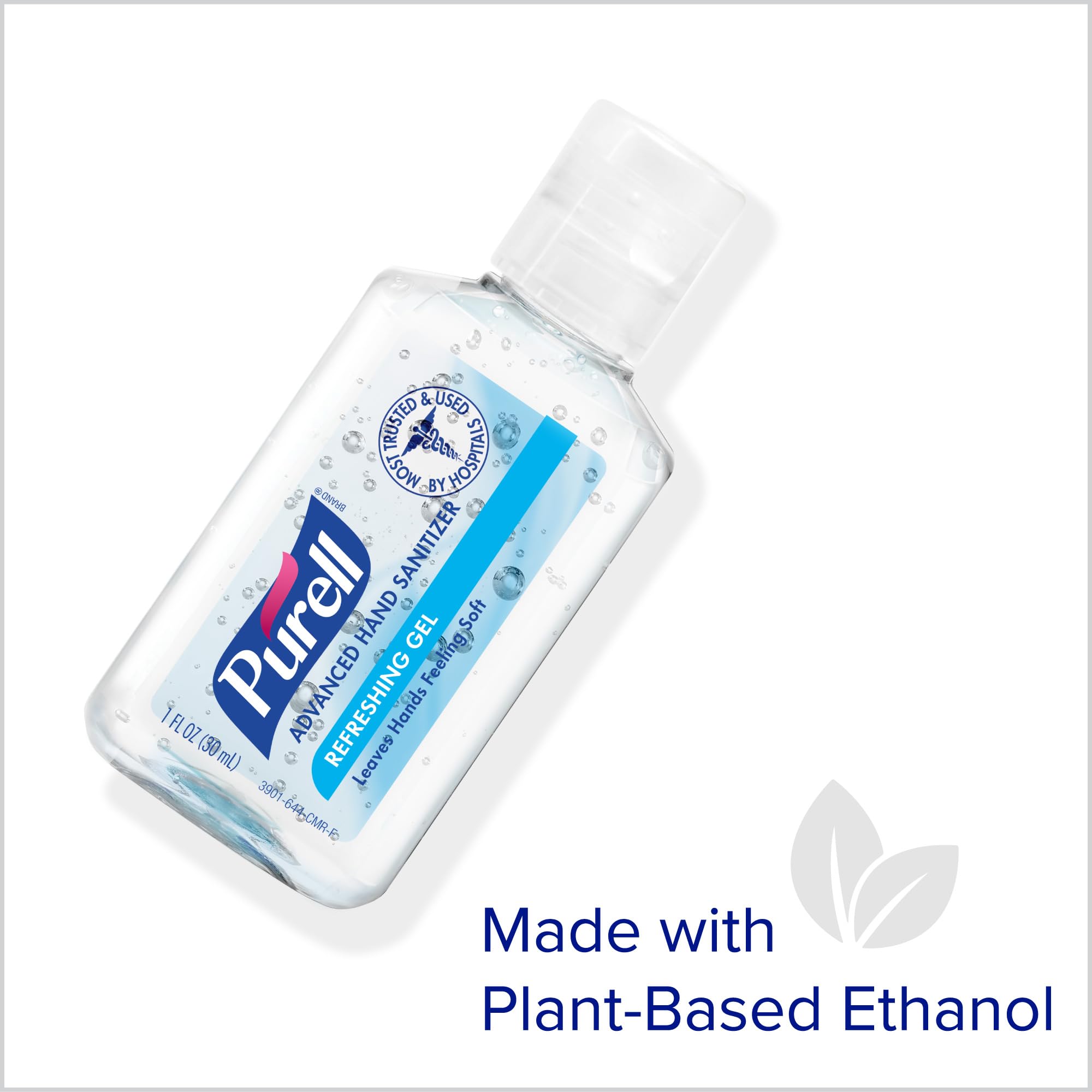 Portable Purell Advanced Hand Sanitizer 1oz bottle fits purse or diaper bag