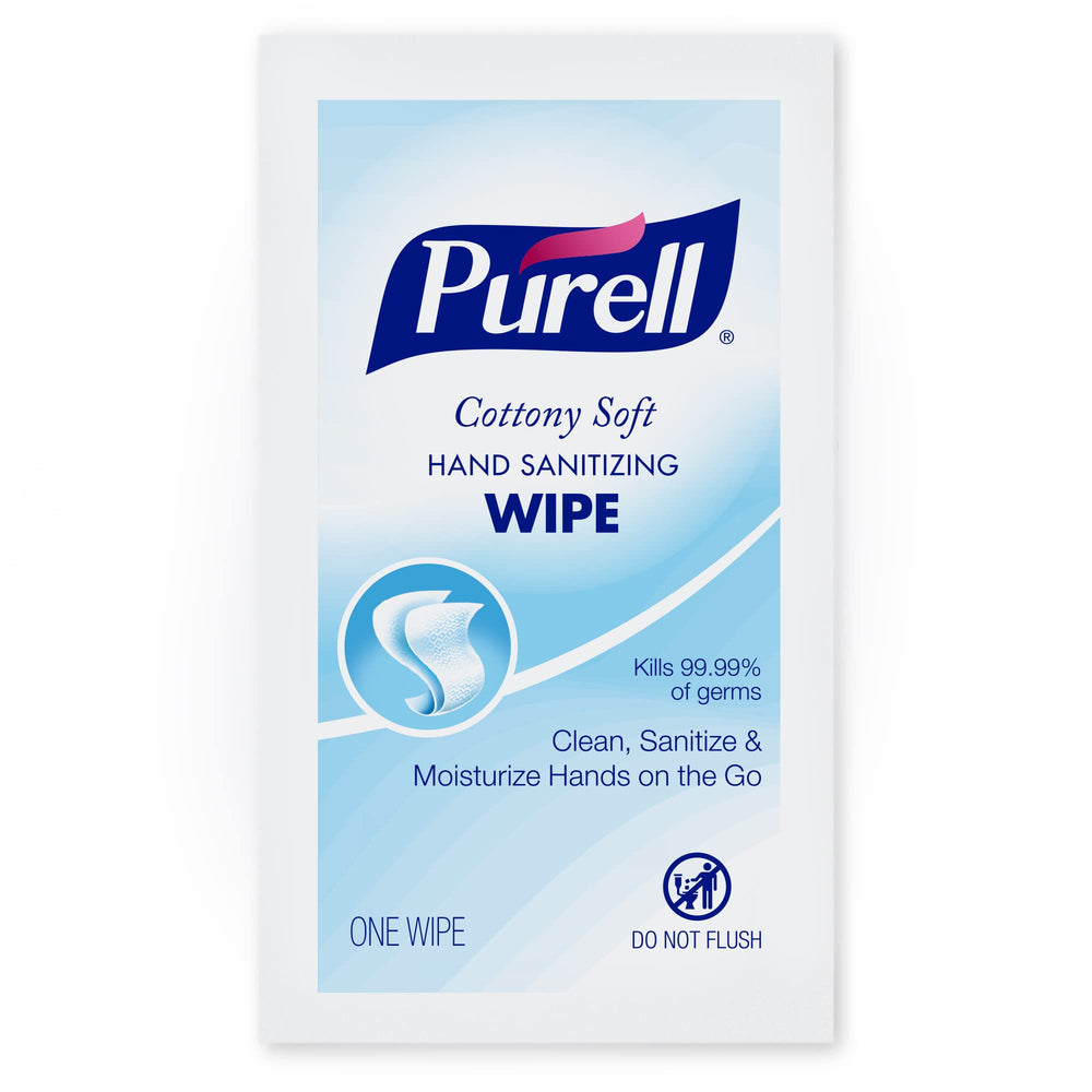 PURELL Cottony Soft Wipes case, ideal for on-the-go sanitizing
