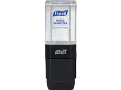 Purell ES1 push-style dispenser mounted on a wall for quick access