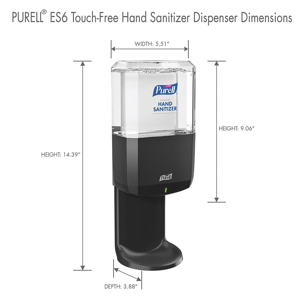 Purell ES6, baterías C incluidas, funcionamiento continuo