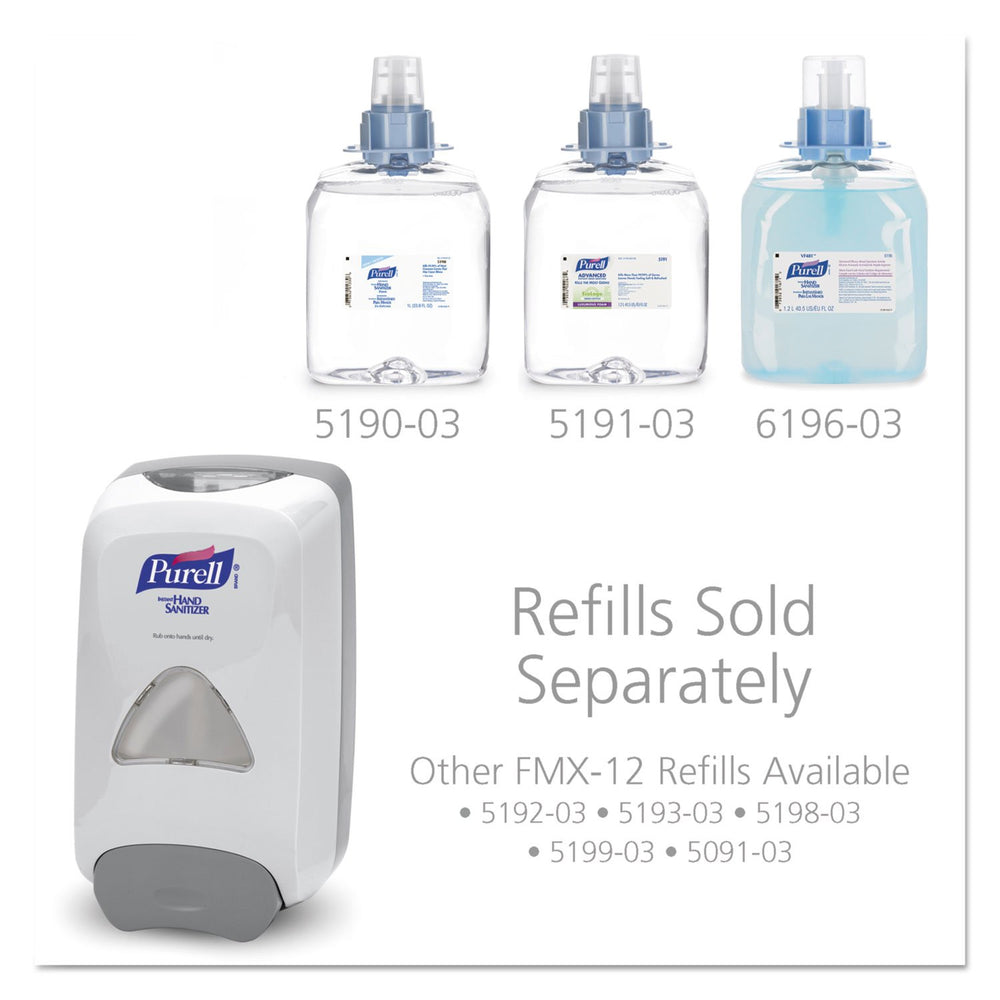 Purell FMX-12 Dove Grey dispensing action in busy spaces