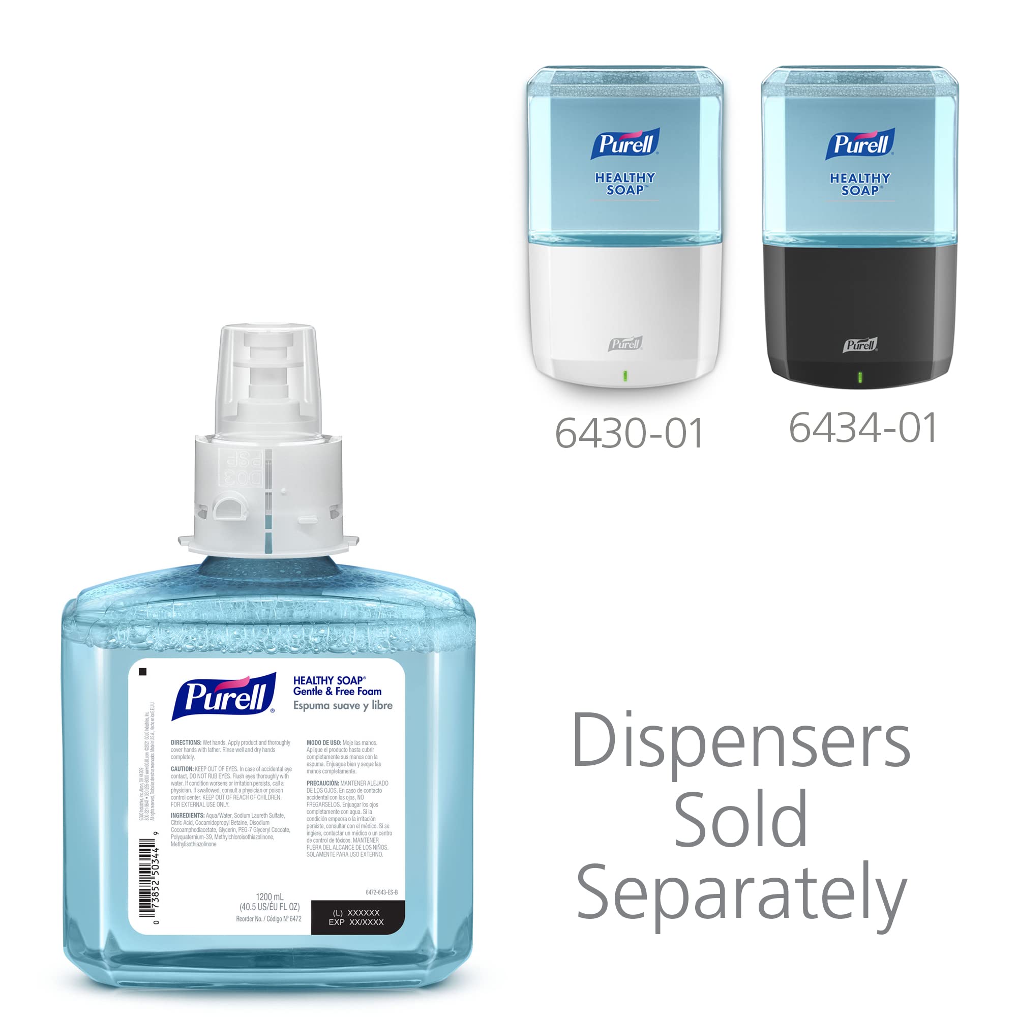 Purell fragrance-free formula suitable for sensitive skin