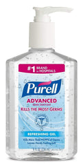Purell gel desinfectante de manos Original, bomba de 237 ml, uso diario.