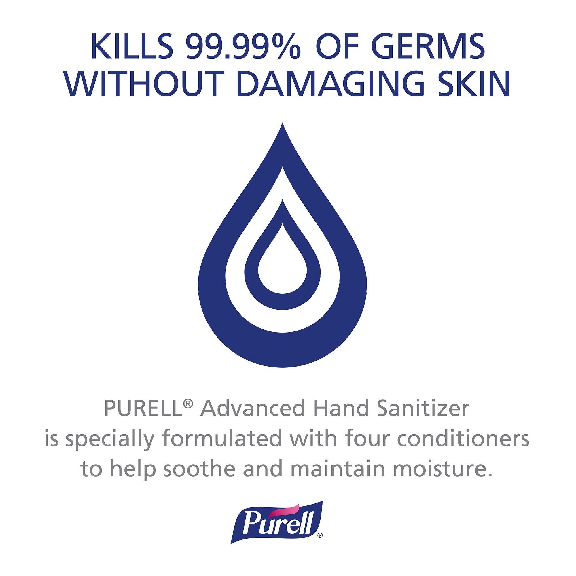 Green certification label on Purell product emphasizing sustainability