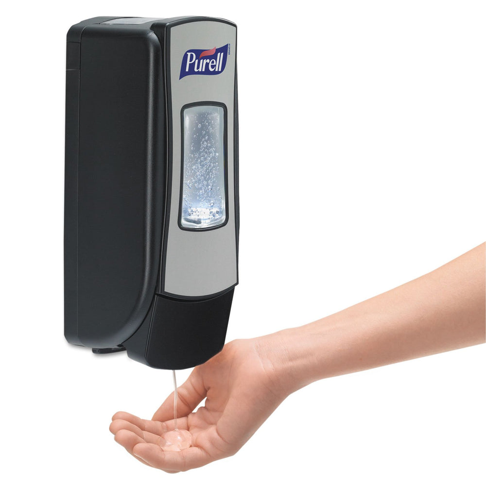 Purell Green Certified gel label close-up highlighting eco-friendly formulation