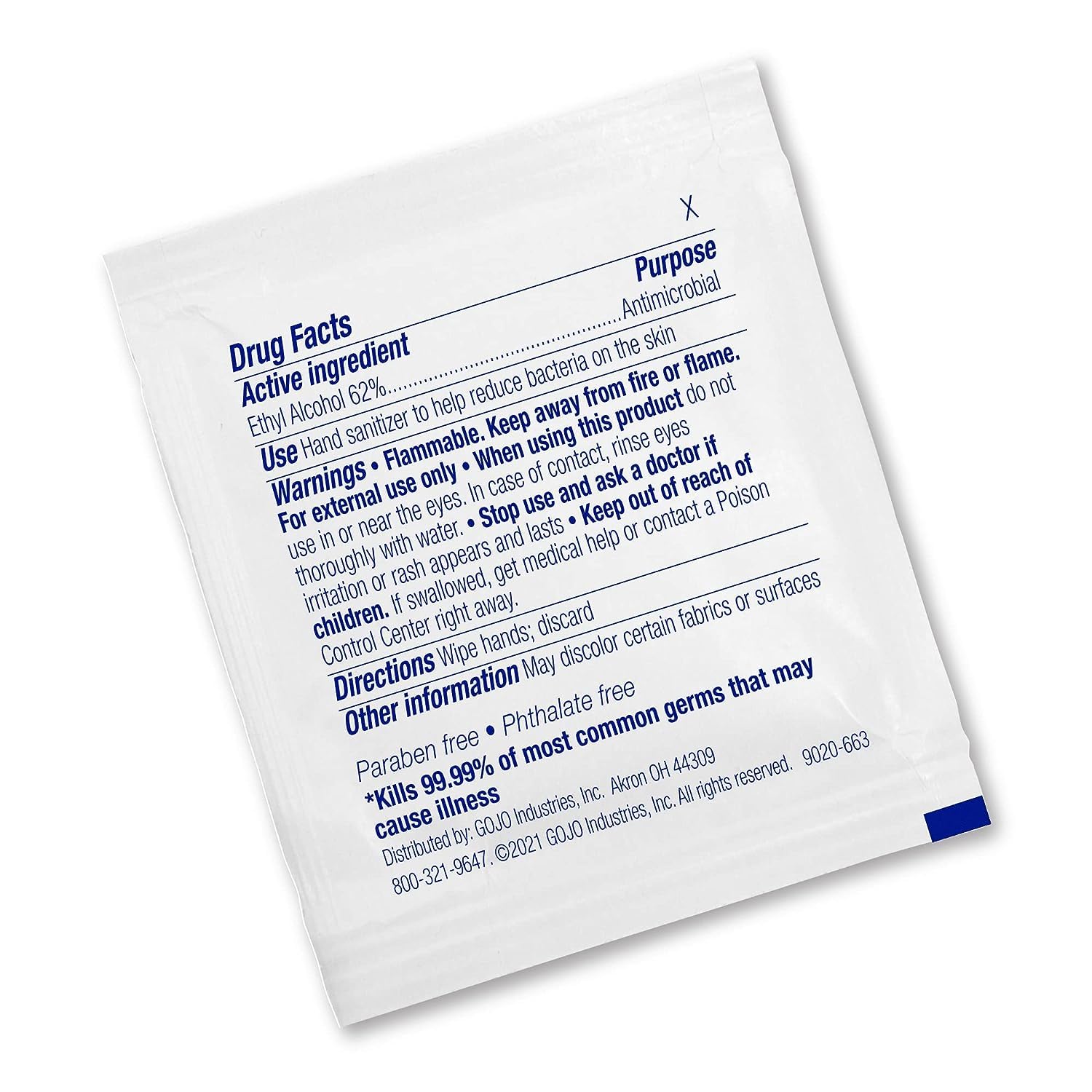 Purell 1000-wipe case provides bulk supply for home and office use.