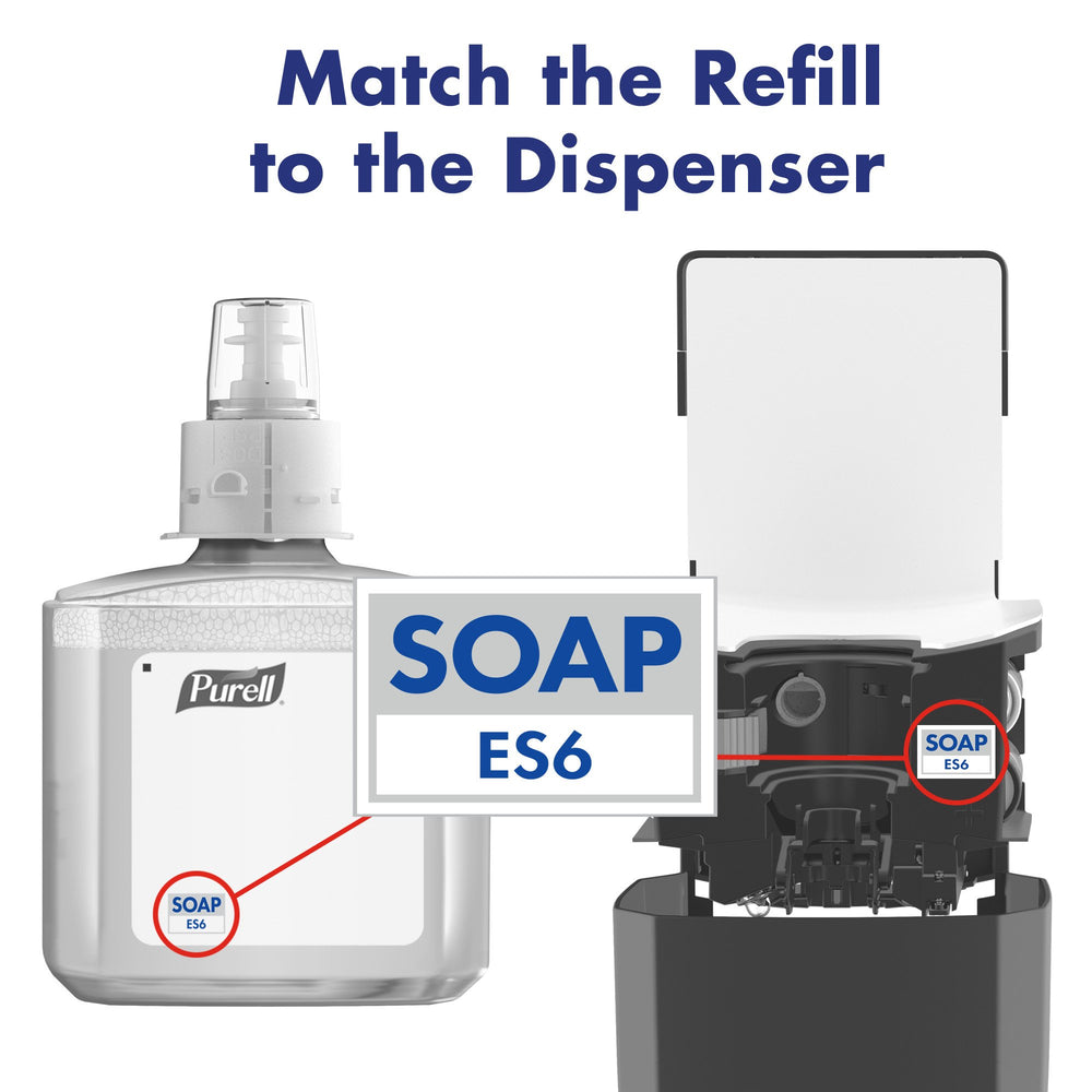 Purell hypoallergenic foam for frequent handwashing