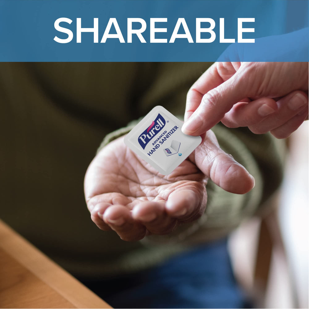 Purell SINGLES no-leak packaging ensures mess-free travel.