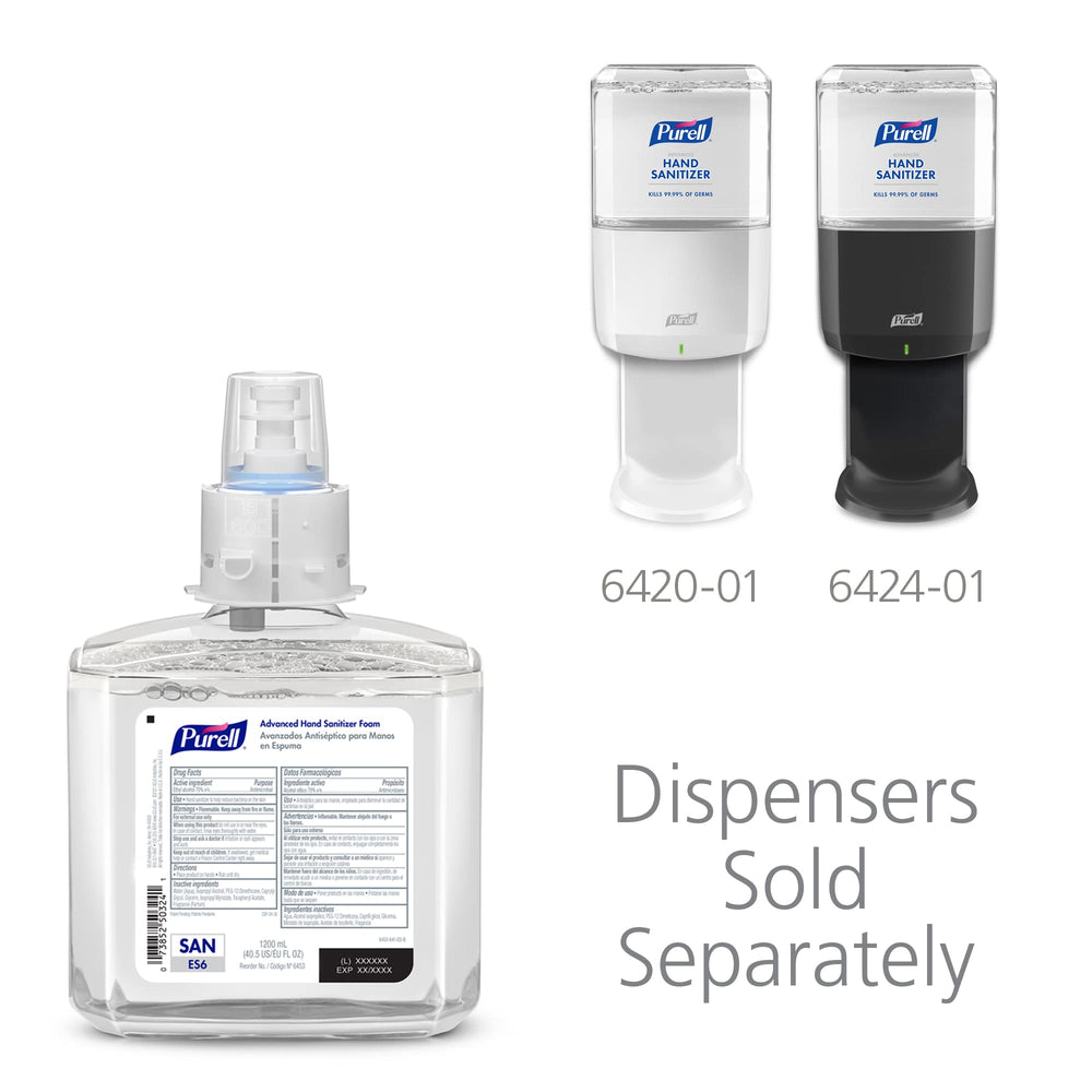 Two-pack PURELL refills designed for cost-efficient facility sanitizing.