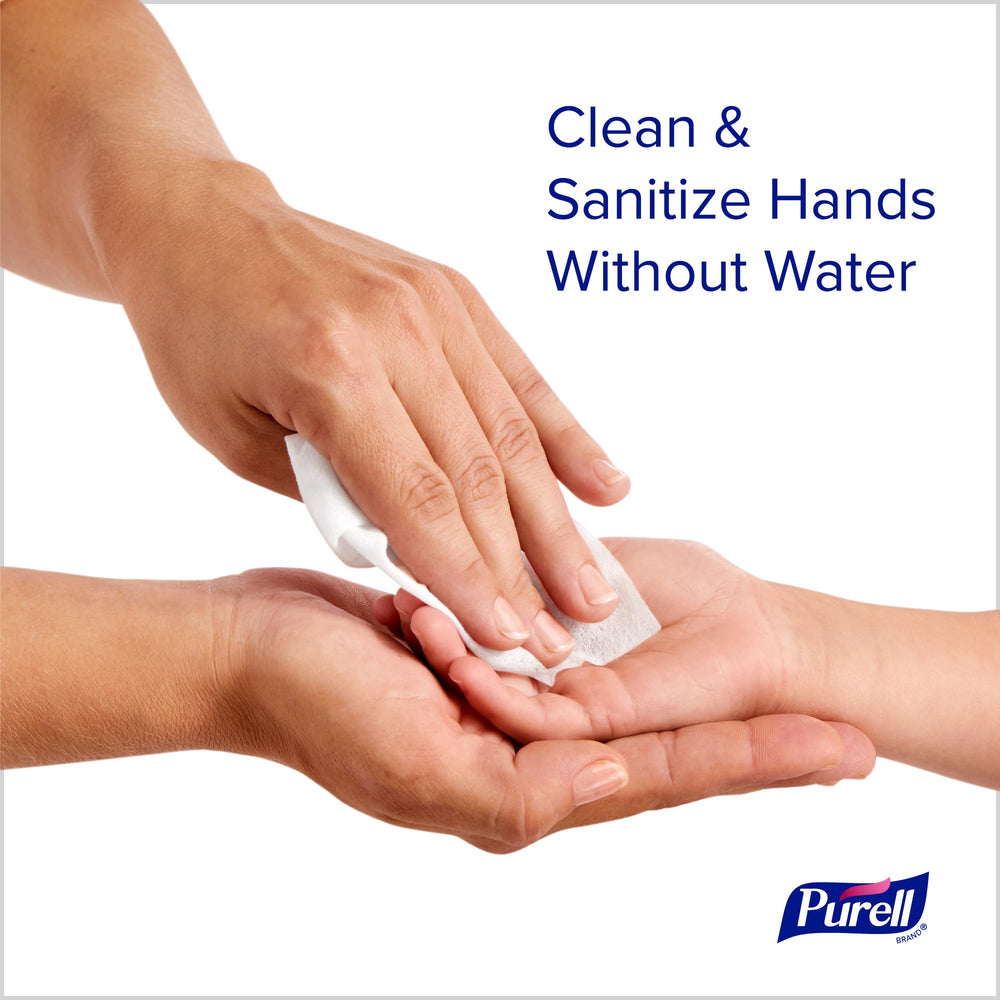 Purell wipes 40 wipes per canister offer soft, durable hand cleaning