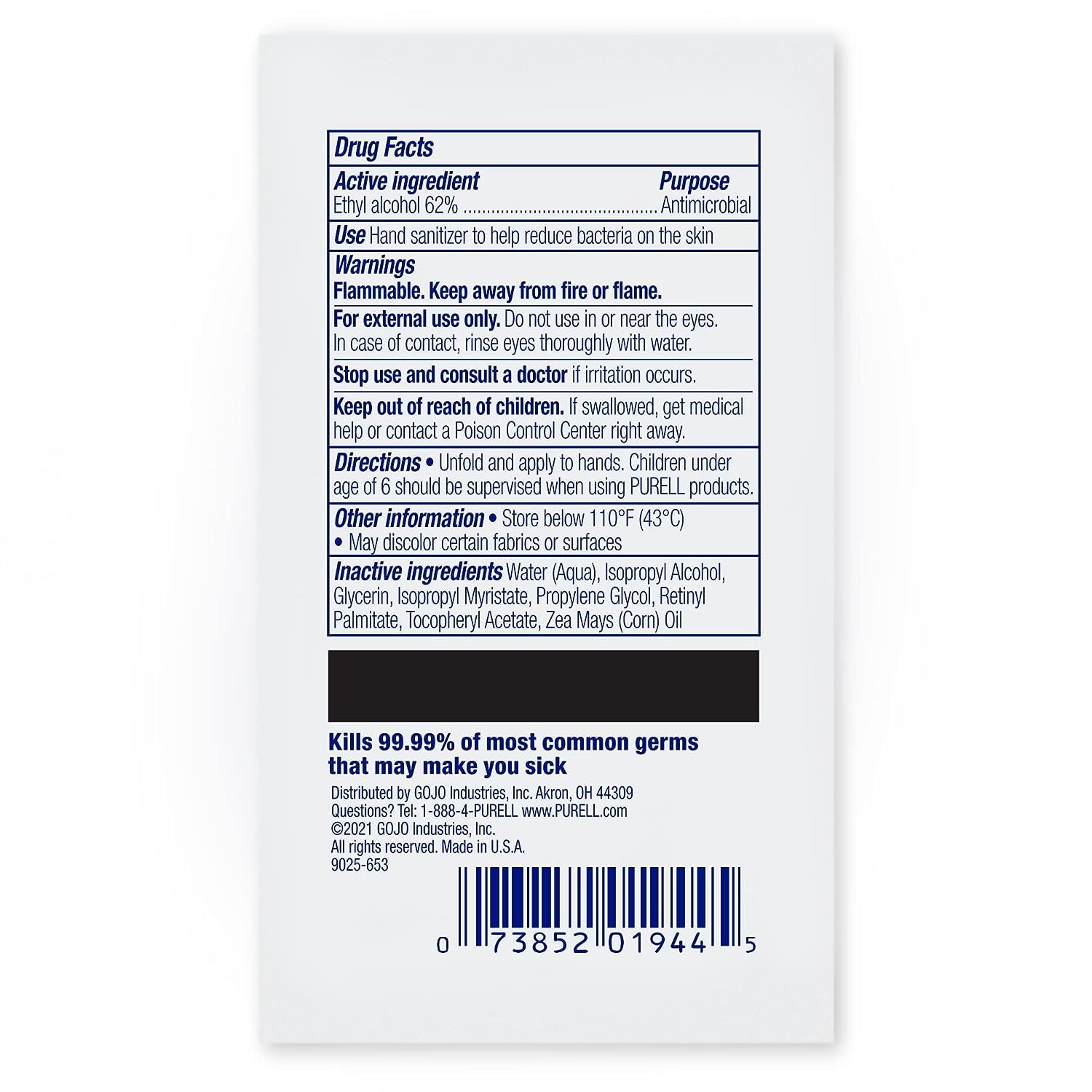 1000-count PURELL bulk case ready for homes and workplaces