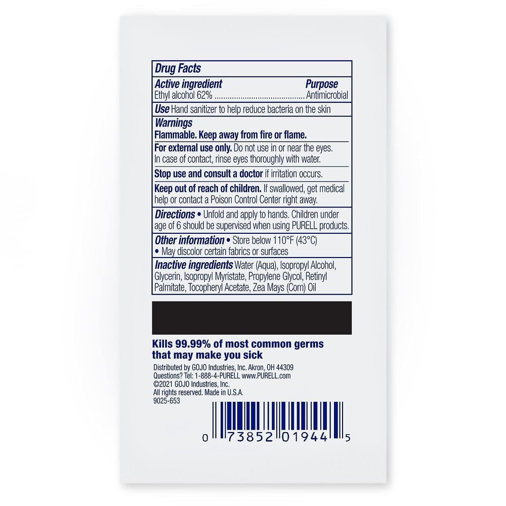 1000-count PURELL bulk case ready for homes and workplaces