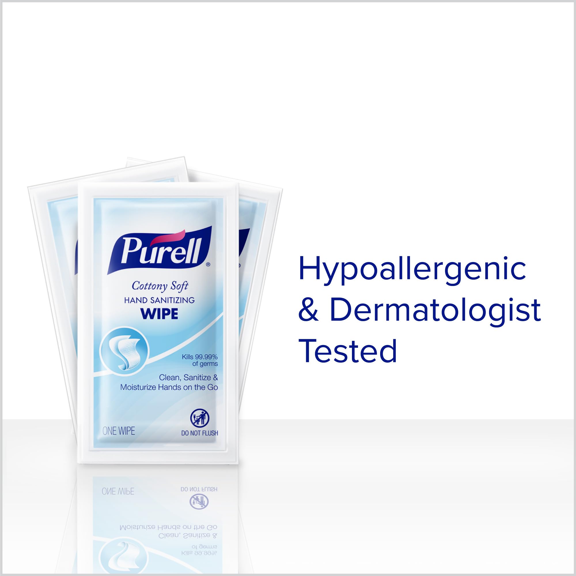 PURELL pocket-sized pack for quick cleanliness on the move