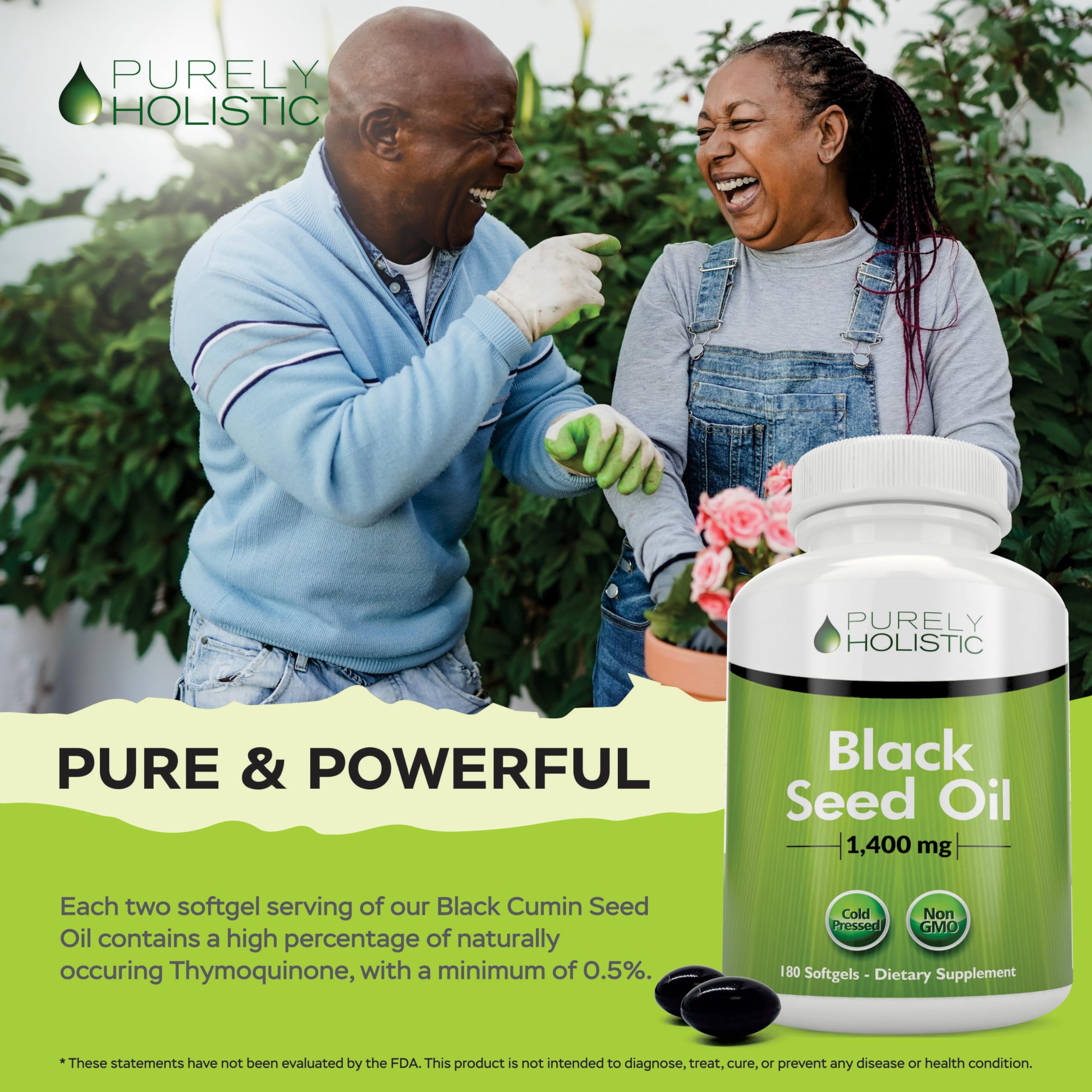 Purely Holistic allergen-free label communicates purity