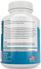 Purely Holistic L-Theanine capsules close-up highlighting vegan formula