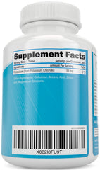 Purely Holistic Potassium Chloride 365 bottle label highlighting potency and purity.