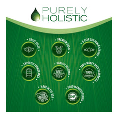Purely Holistic Tart Cherry Extract ingredients glance showing anthocyanins and celery seed.