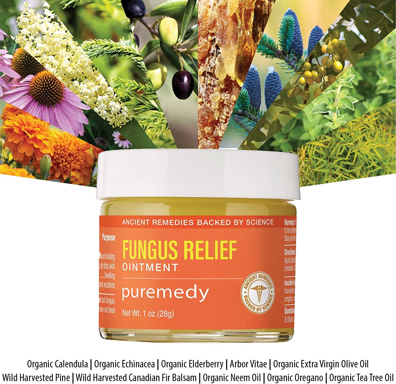 Puremedy Clarifying Nail Ointment being applied on skin for quick absorption