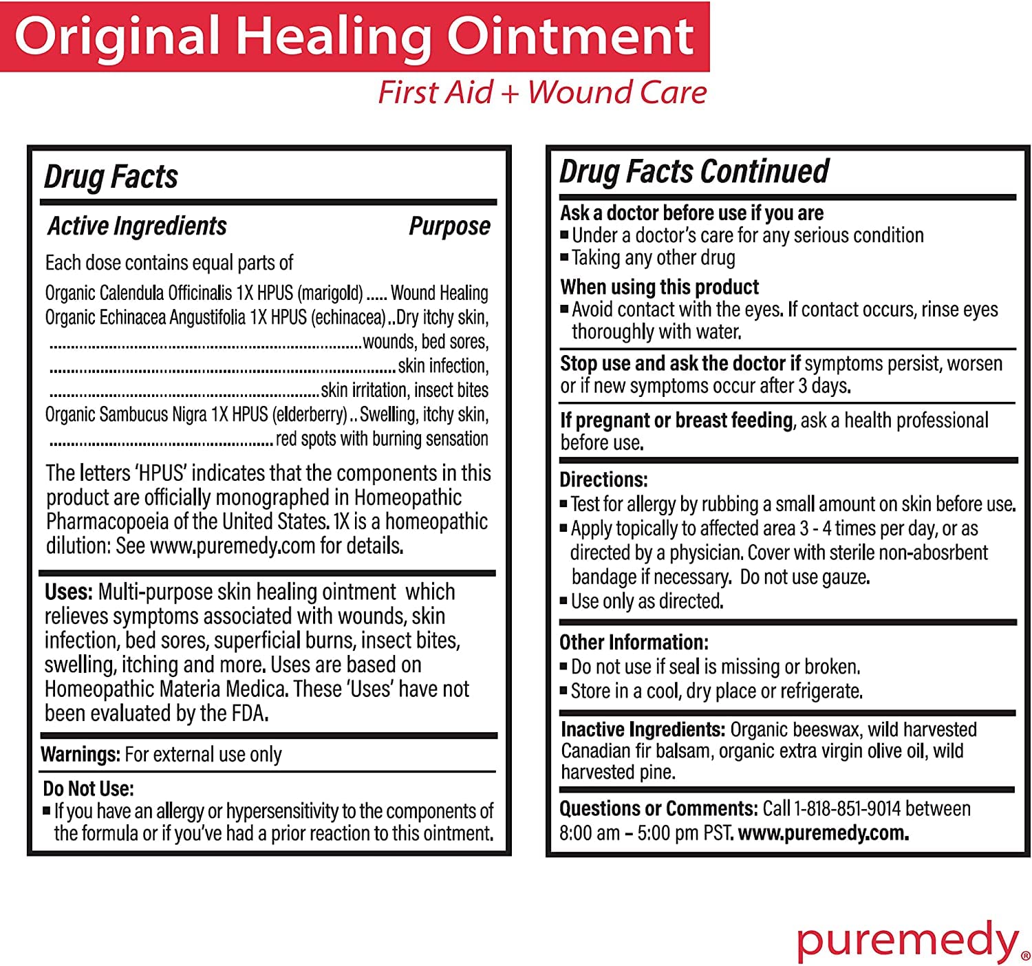 Close-up texture of Puremedy Ointment for smooth skin coverage.