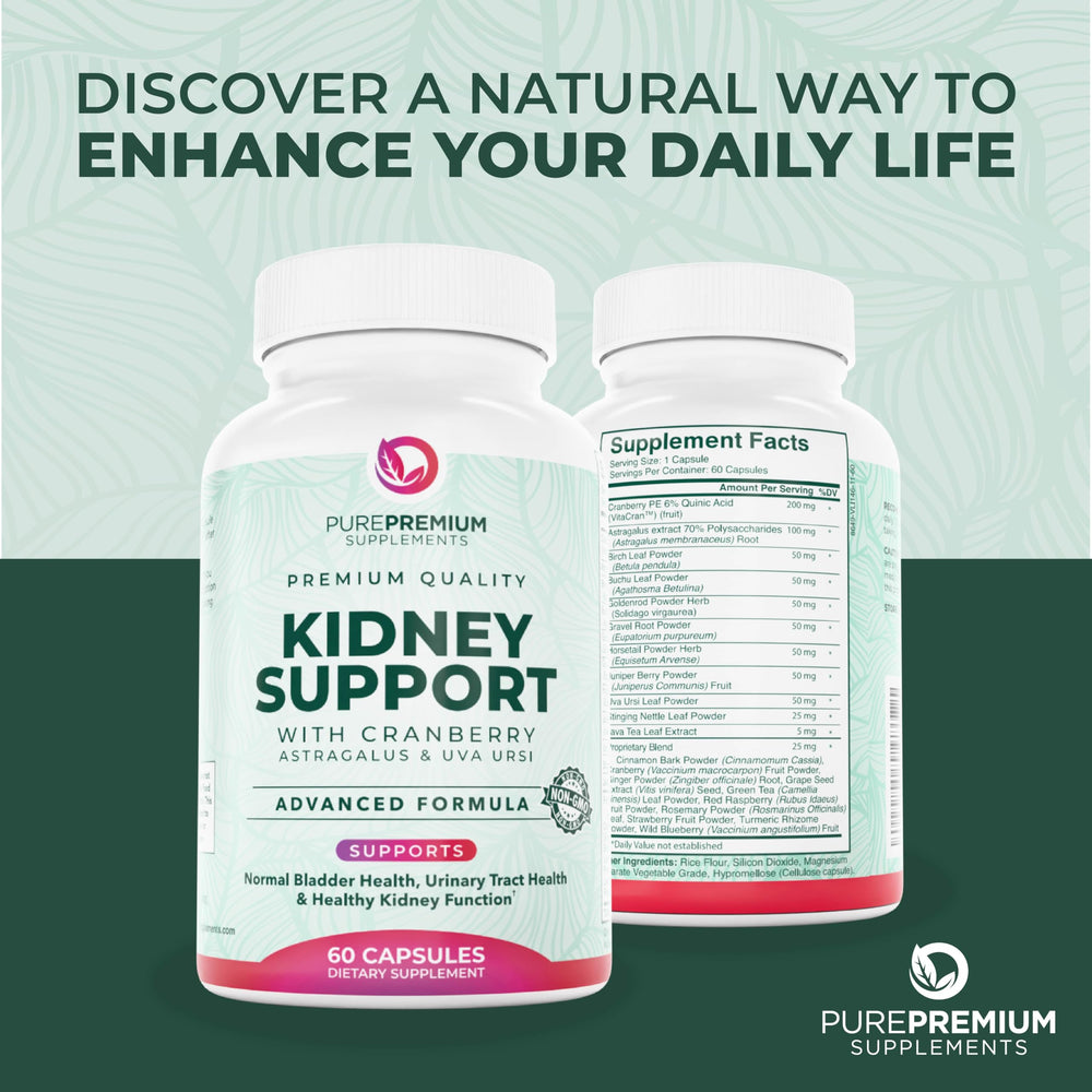 PurePremium Bottle close-up shows easy-to-swallow capsule design