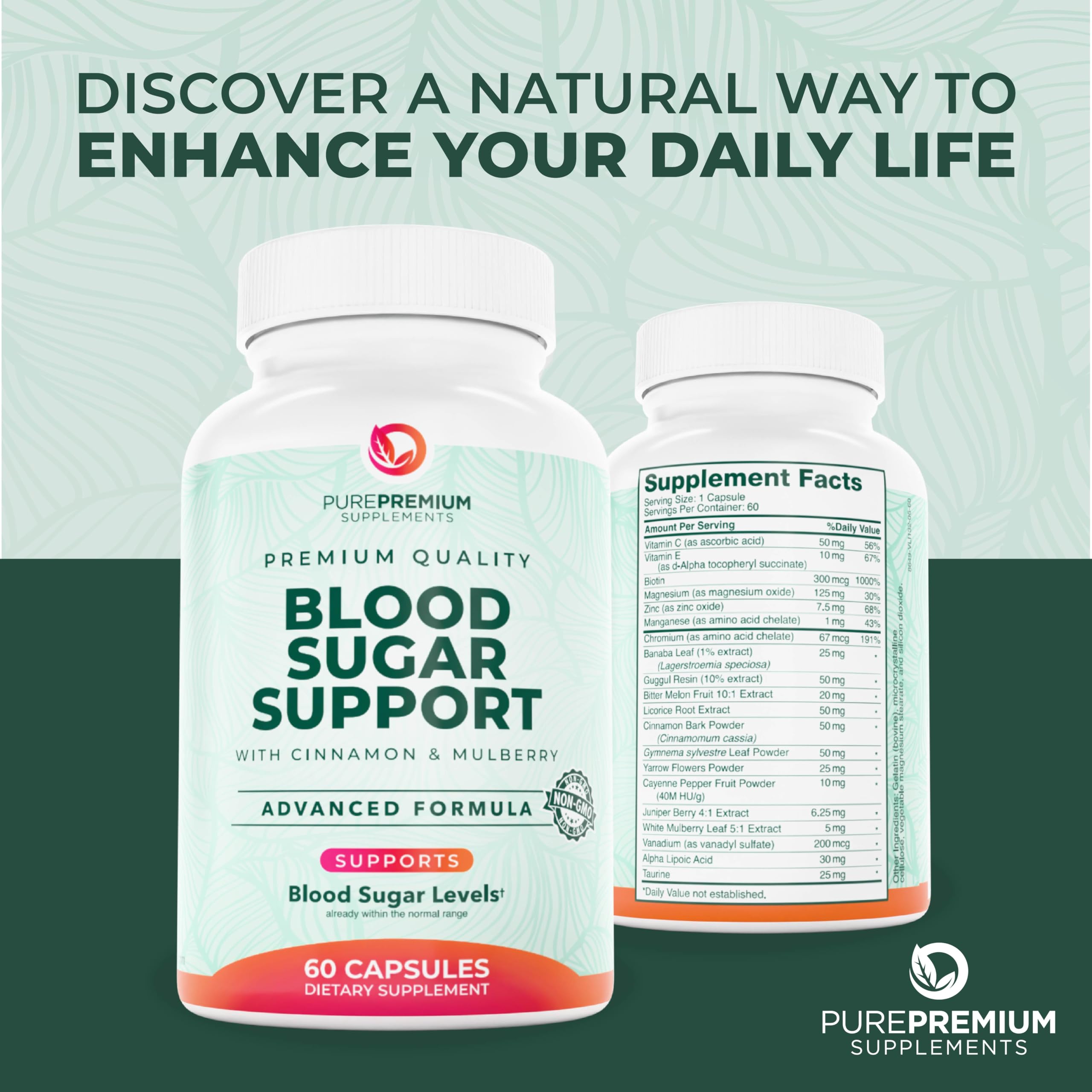 Packaging and bottle shown on a clean desk for premium daily wellness.