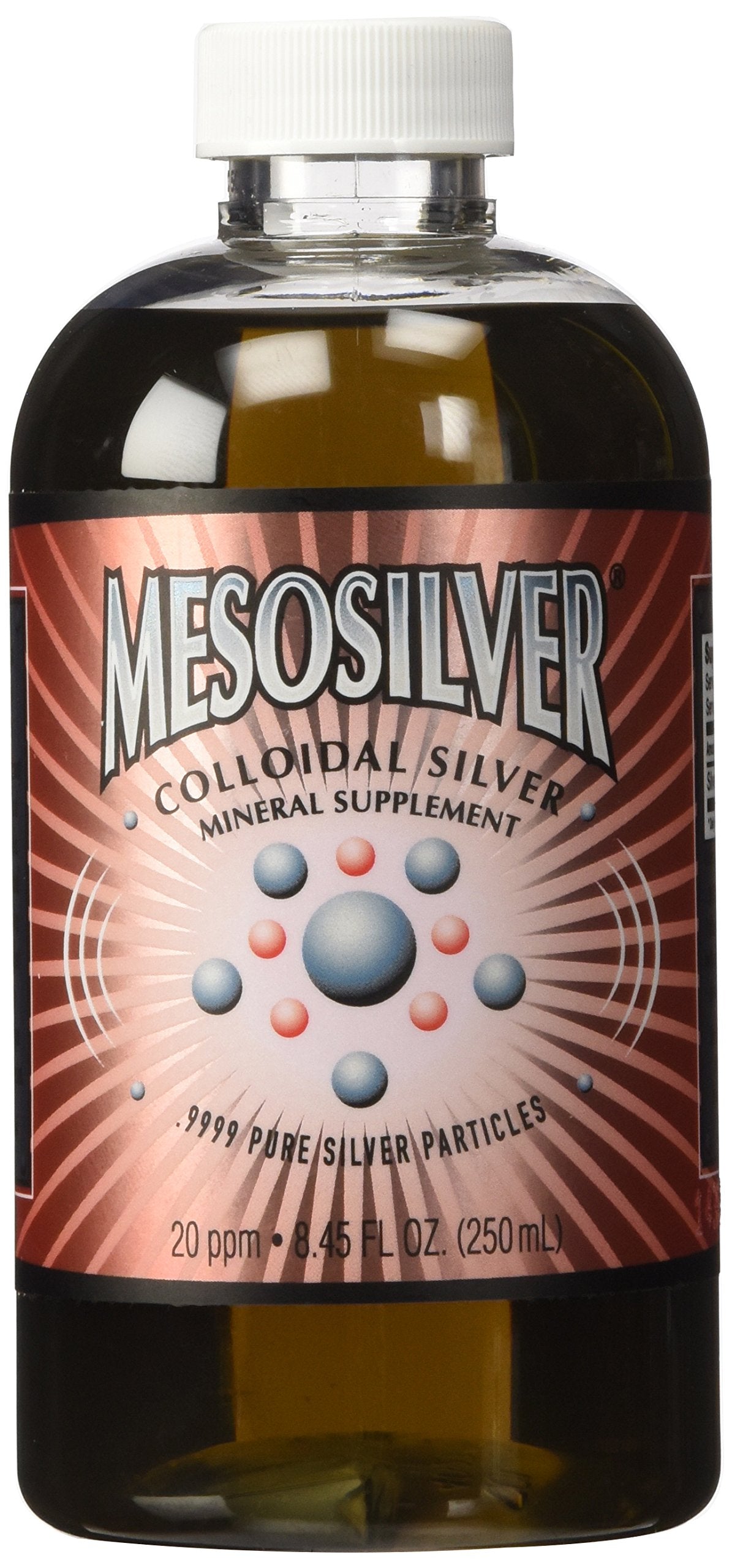 Purest Colloids MesoSilver bottle close-up highlights ultra-fine particles for daily use.