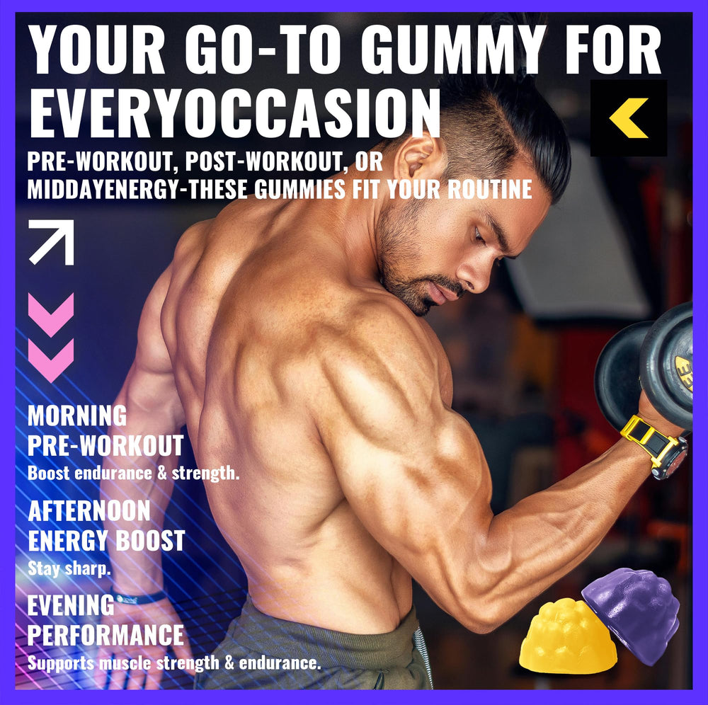 PURESTVITS athlete using gummies during training for convenience.