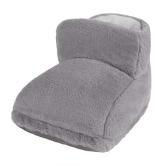 PURFUN electric foot warmer plush top view for cozy warmth