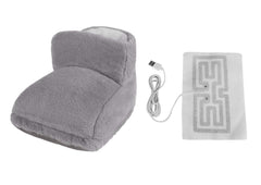 PURFUN foot warmer USB connection closeup with detachable heater