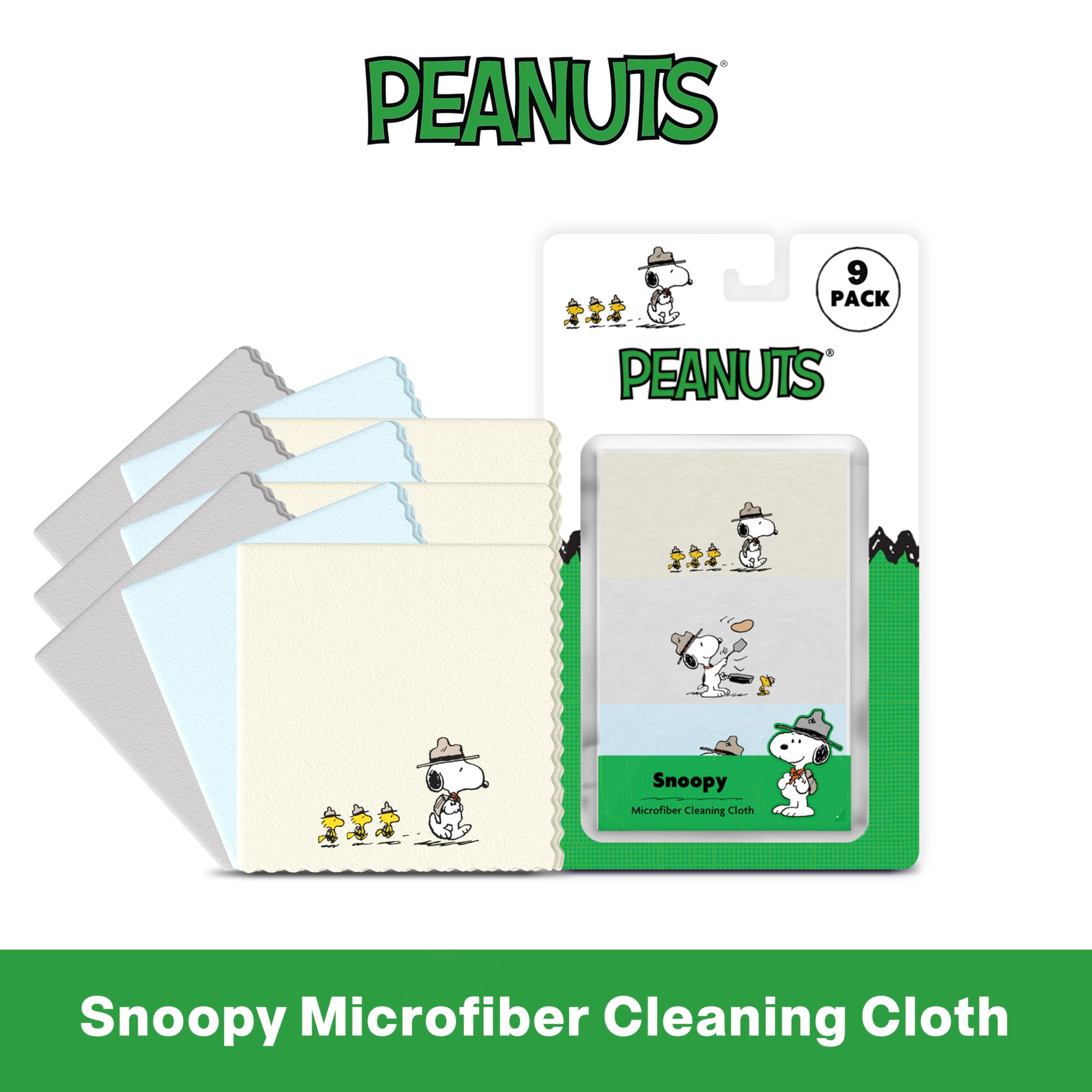Purgenic eyeglasses cleaning cloths for delicate screens and lenses.