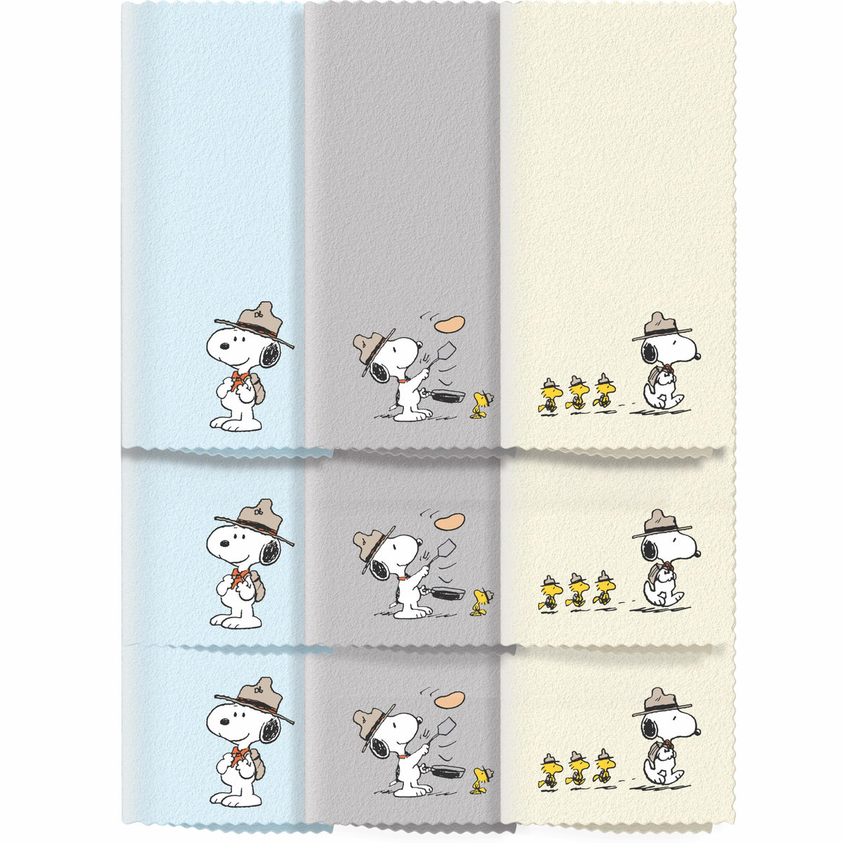 Purgenic 9-pack microfiber cloths clean glasses and gadgets without scratches.