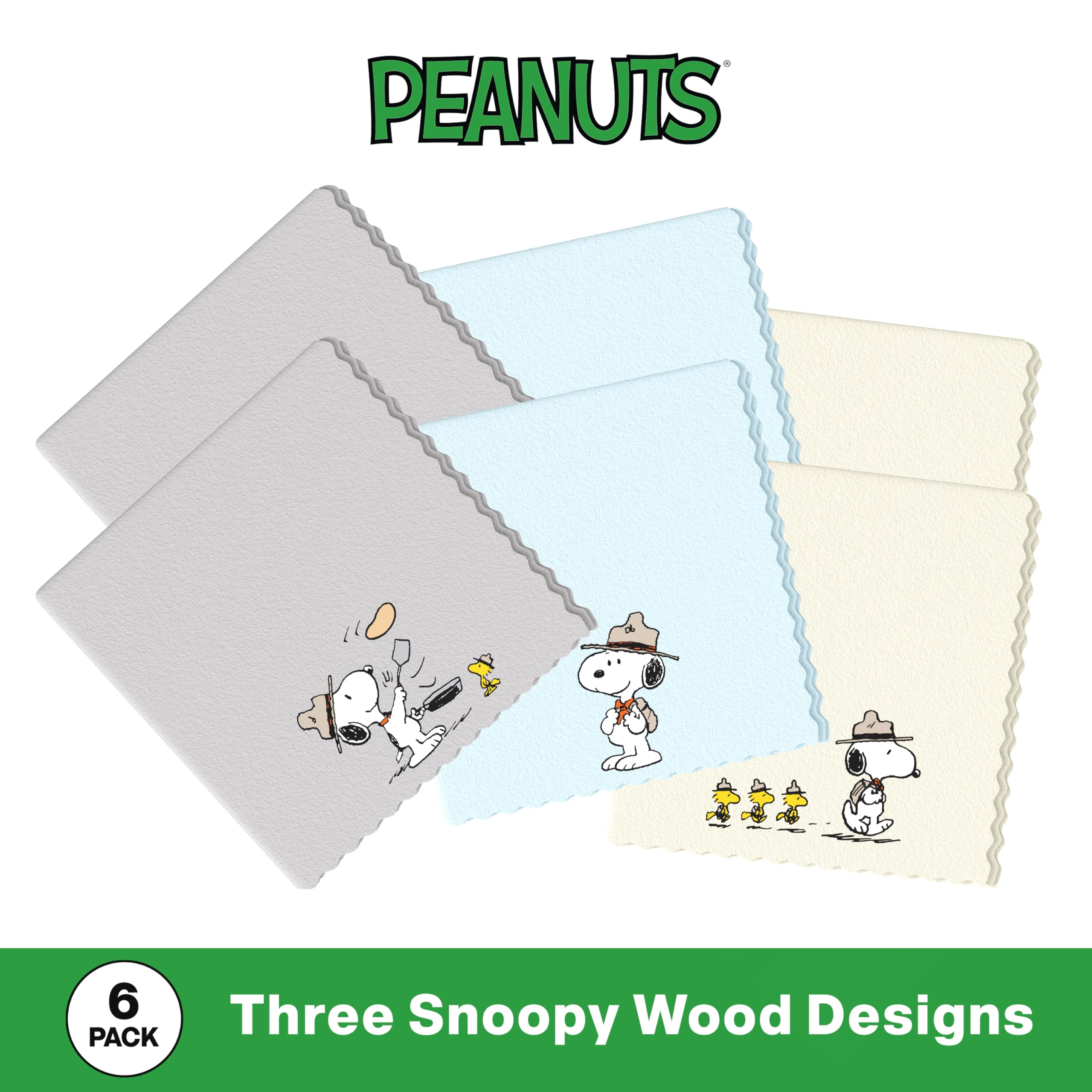 Purgenic Snoopy screen-clean cloth for phones and tablets prevents scratches.