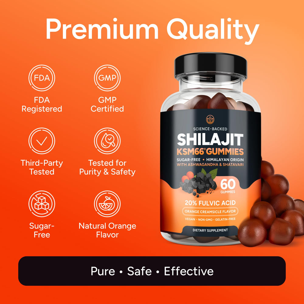 Purify Life daily-use gummies in a 60-count bottle