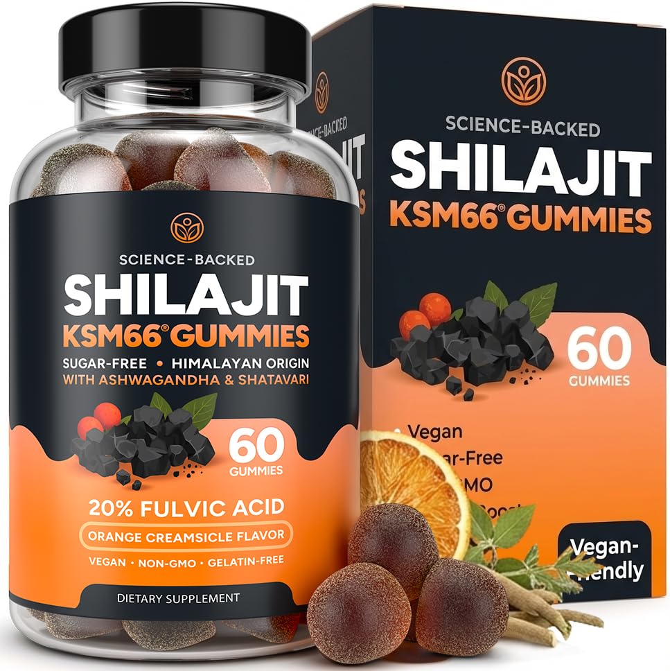 Purify Life Himalayan Shilajit Gummies package ready for daily energy support