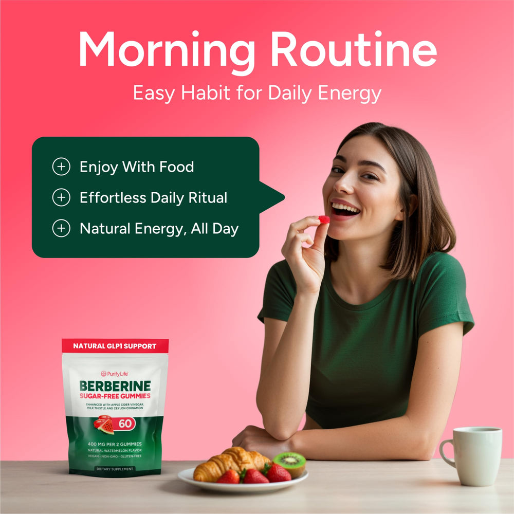 Serving suggestions with water show convenient daily routine.