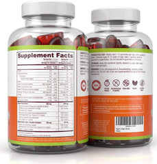 Purify Life Vegan Collagen Gummies bottle open for on-the-go routine.