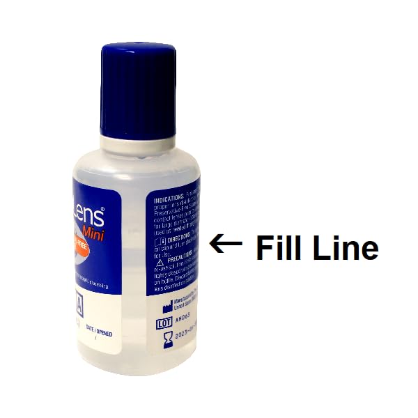 Purilens eye-comfort focus image showing pH-balanced formula for sensitive eyes