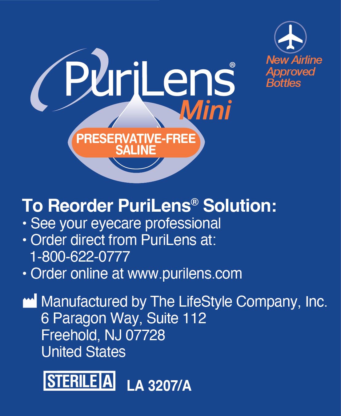 Purilens lifestyle-company US-made tag signaling domestic production