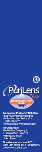 Purilens Plus scleral lenses insertion focus for safe use.