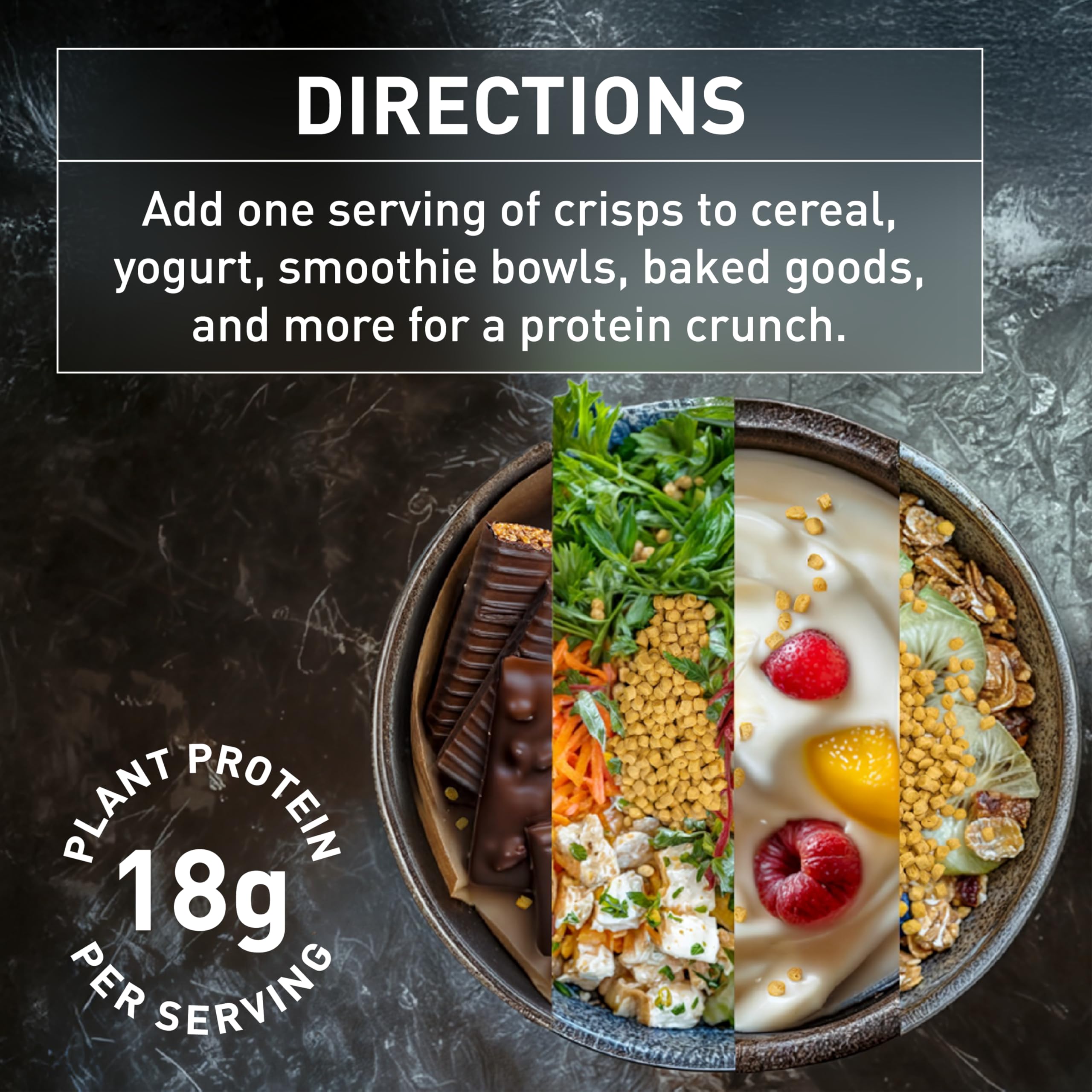 PURIS Organic Pea Protein Crisps on the go, keto-friendly snack