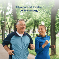 Puritan's Pride B-12 supports energy metabolism and cellular vitality.