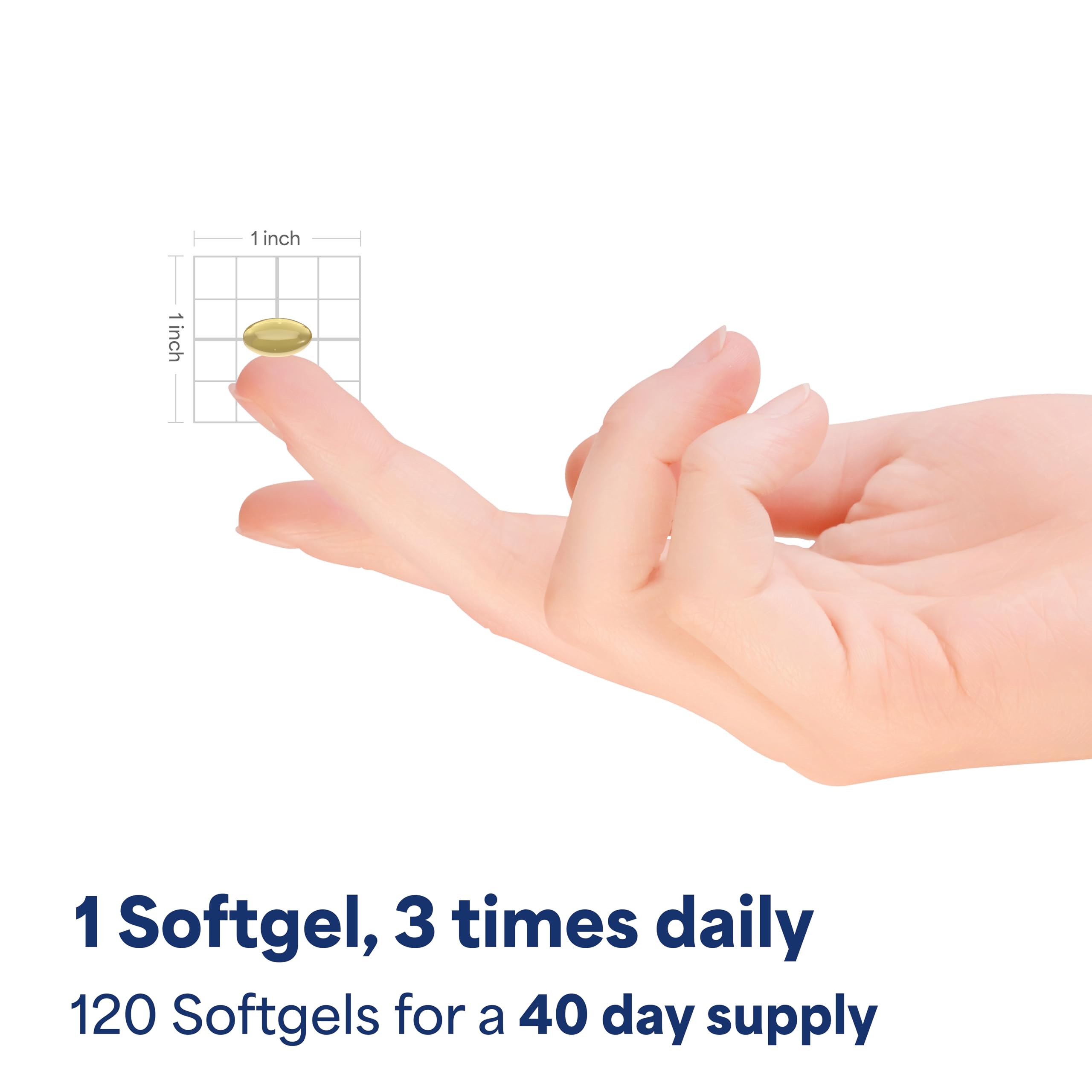 Puritan's Pride heart-health visual guide communicates potential circulation benefits with ubiquinol.