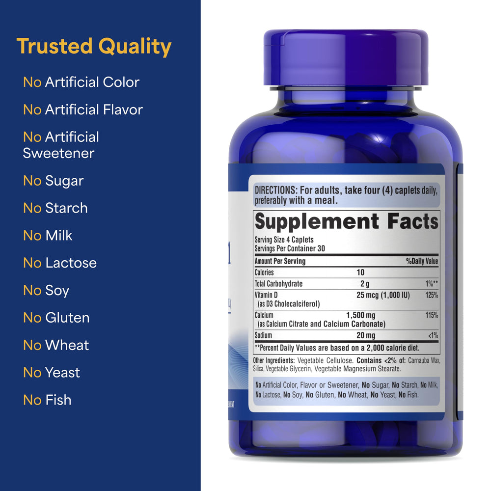 Puritan's Pride packaging detail highlights high-potency supplement value.