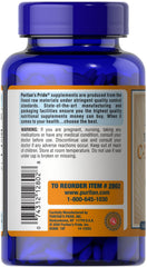 Puritan's Pride Vitamin C 1500 mg rose hips caplets close-up packaging highlights vegetarian formula.