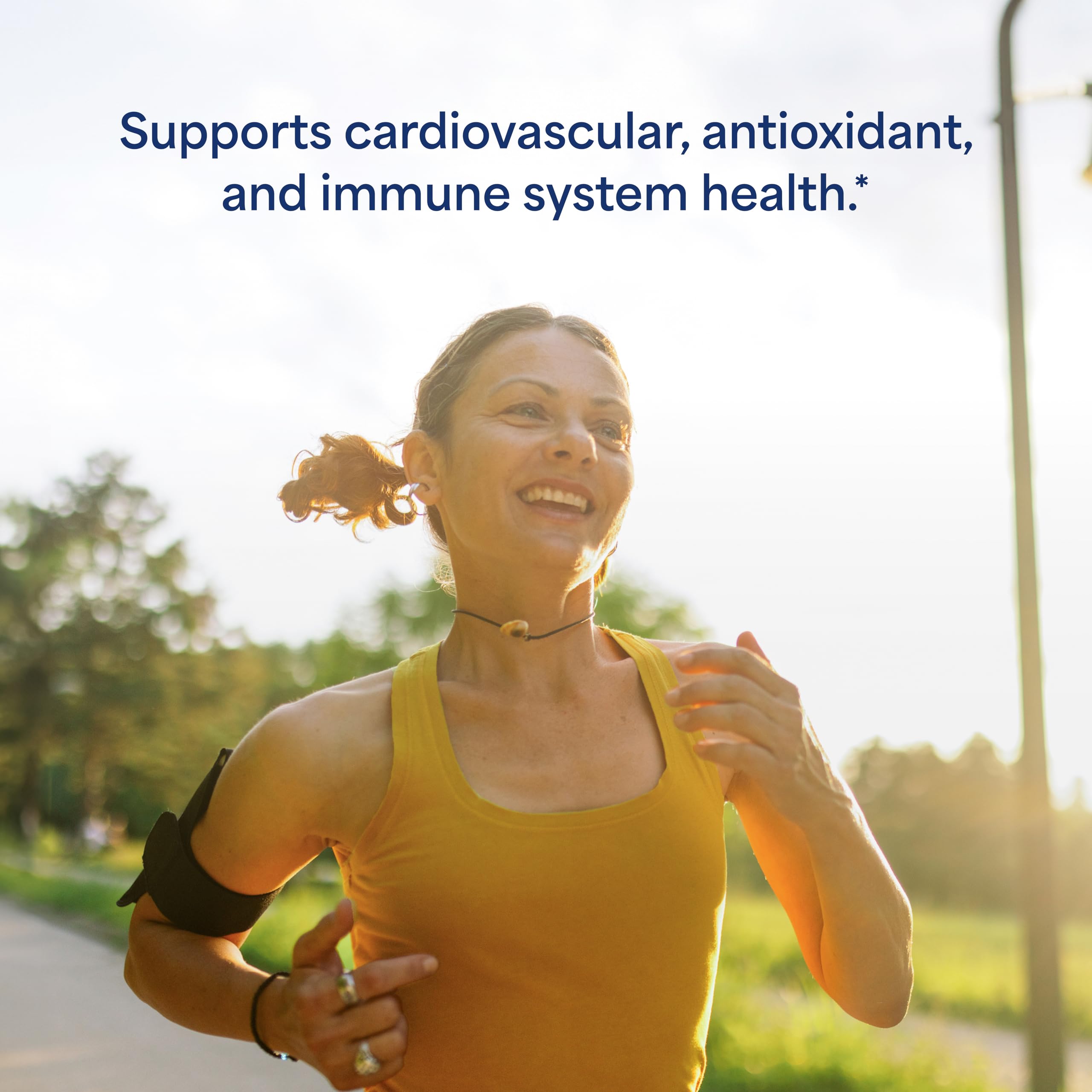 Puritan's Pride Vitamin E-400IU bottle highlights added support for nerve cell health.